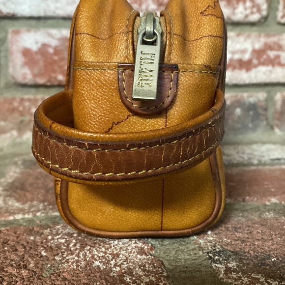 Alviero Martini World Large Pouch with leather handle - Picture 3 of 10